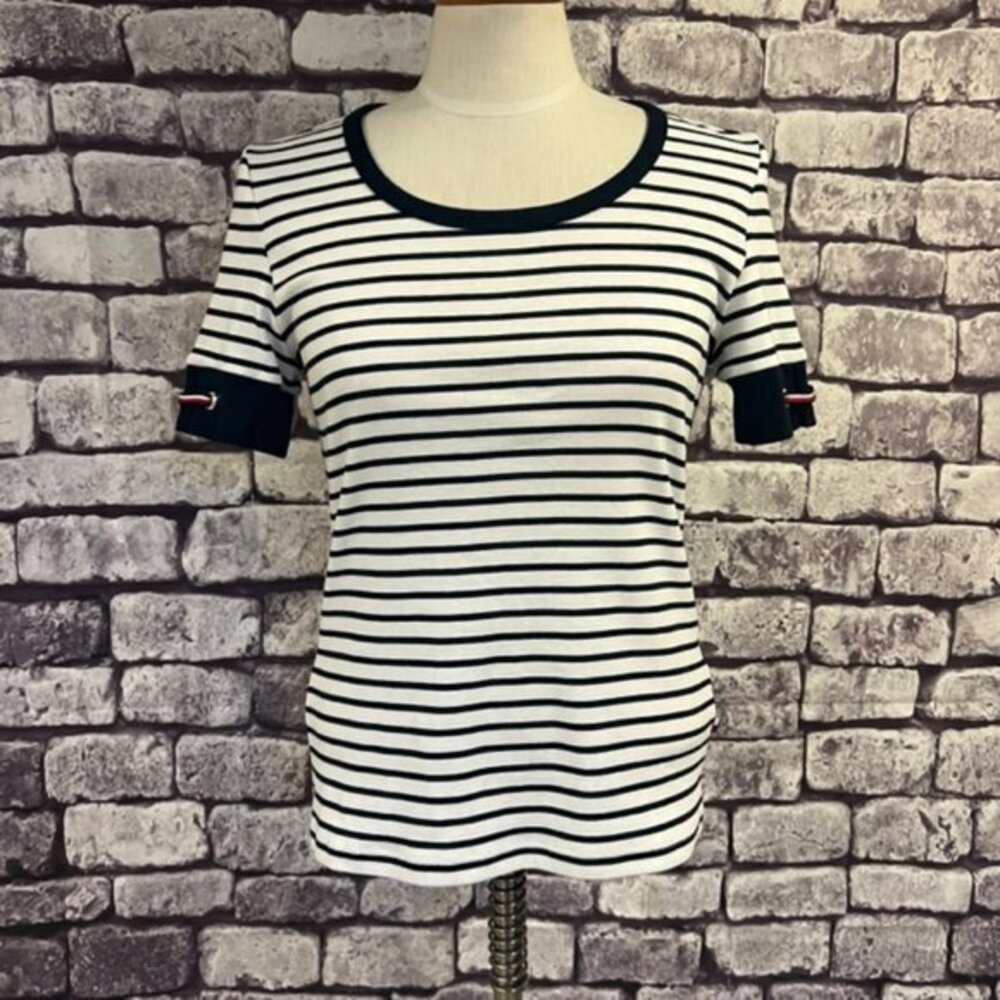 Tommy Hilfiger Short Sleeve Round Neck Tee Size SP